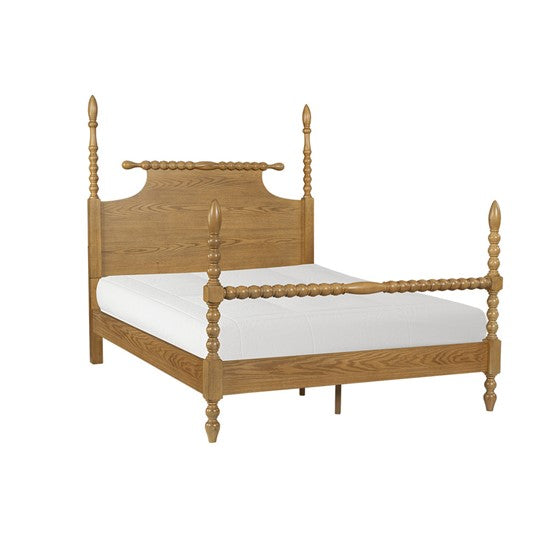 Solid Wood Queen Bed