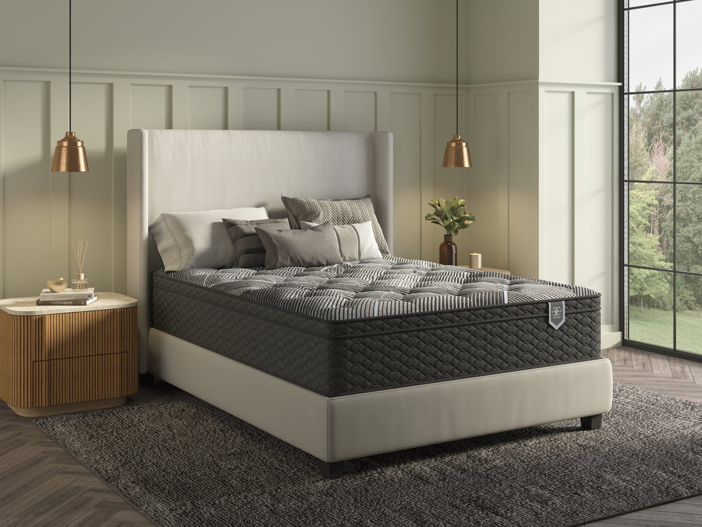 Restonic ComfortCare Hybrid Restful Nights Plush, California King