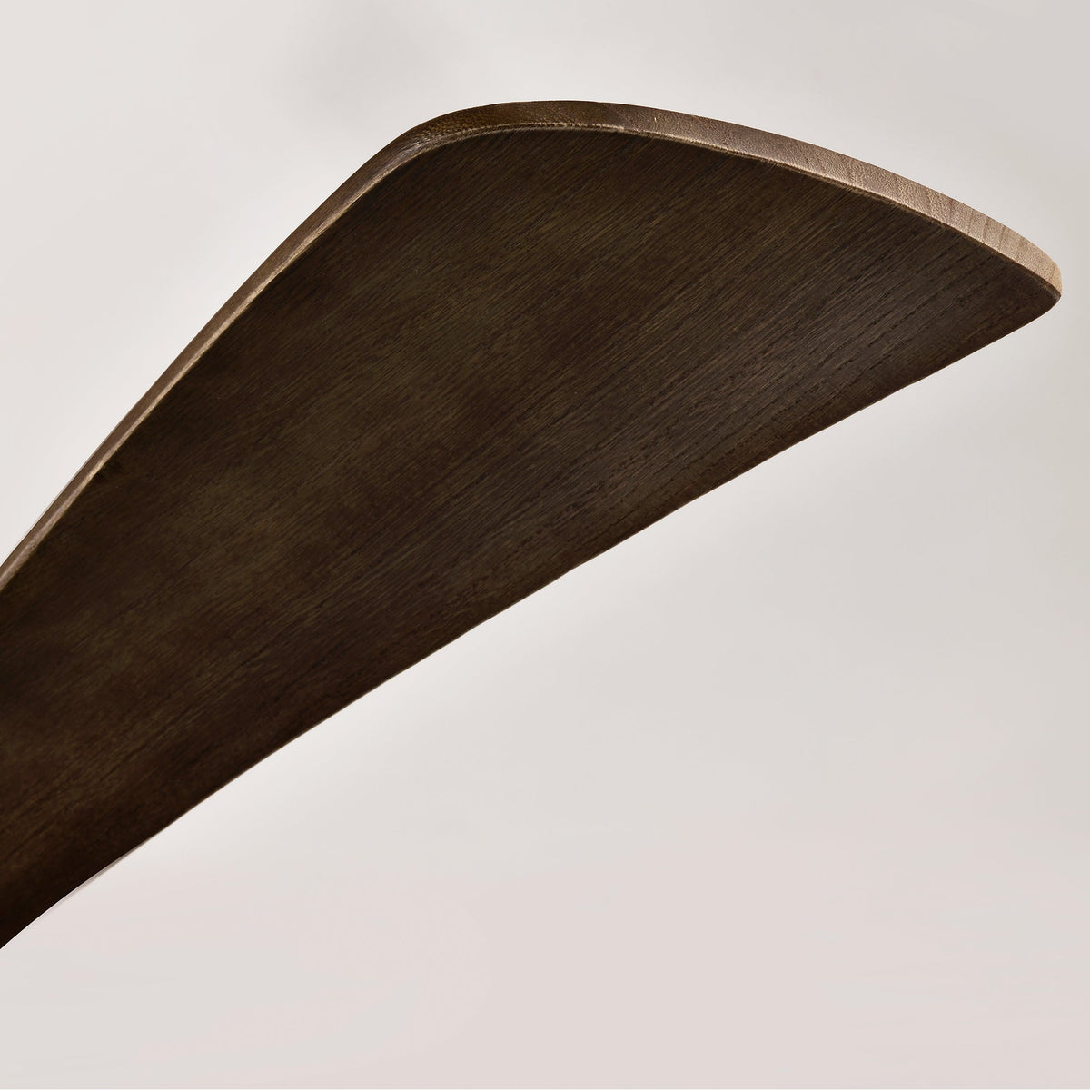 52" Flush Mount Solid Wood Blades Ceiling Fan with Lights