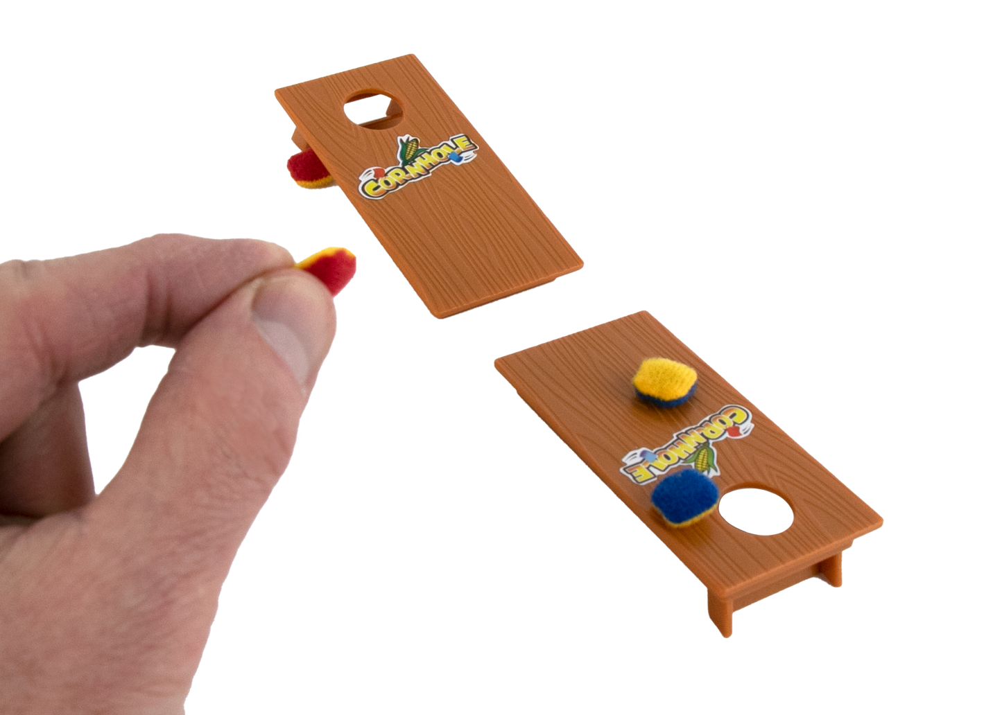 World's Smallest Cornhole Game