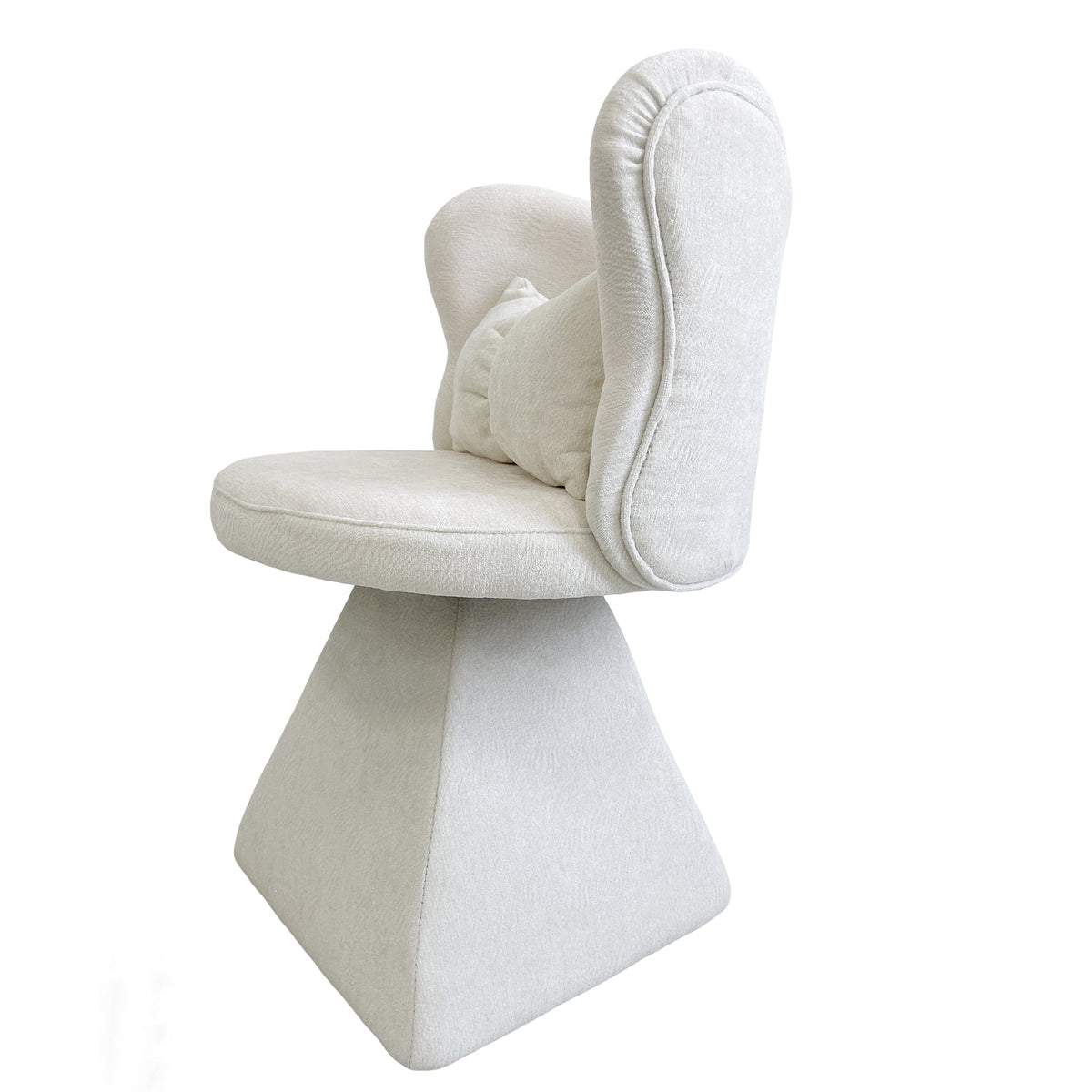 Vanity Chair with Butterfly Back and Swivel Function