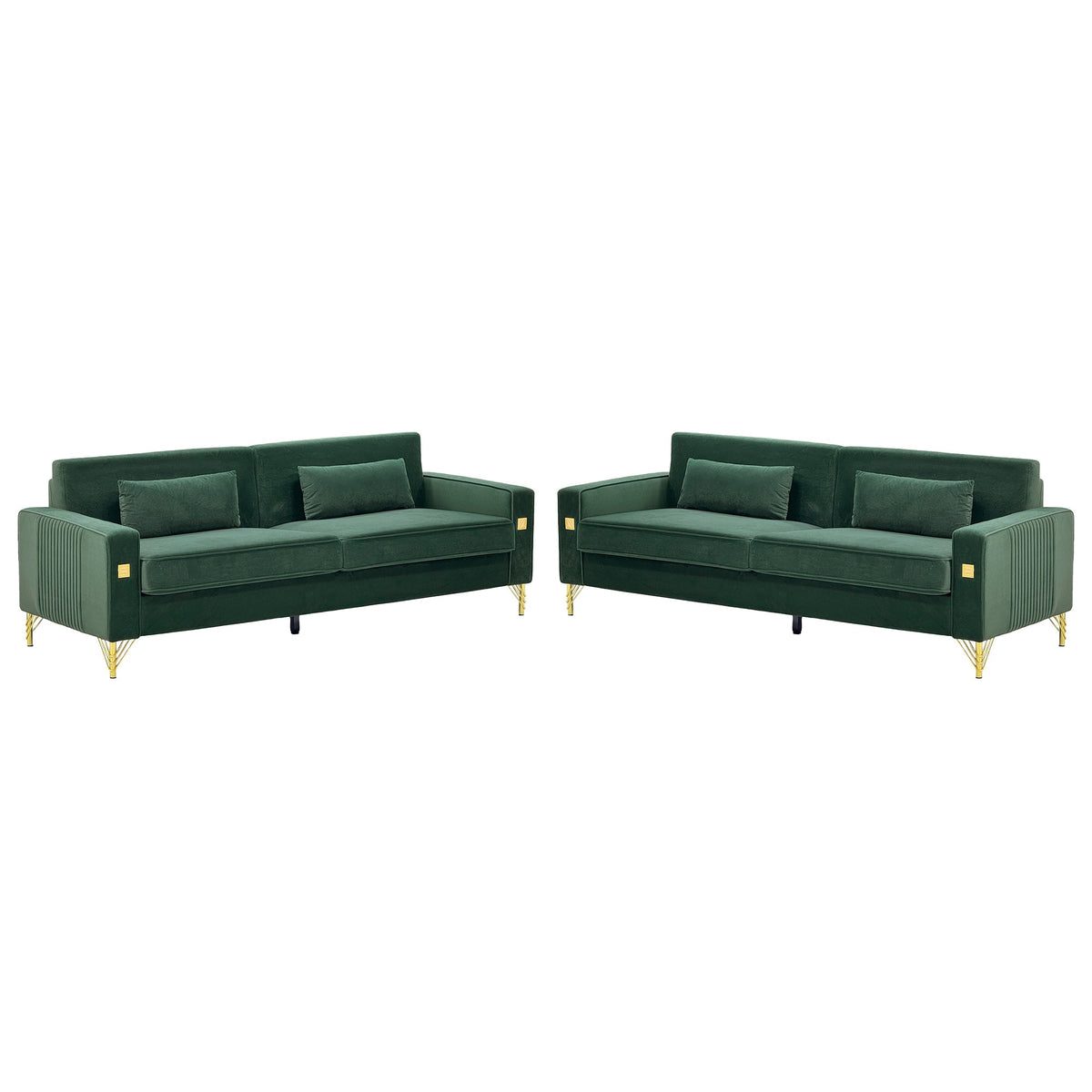 FX-P18-RG2-2PCS Sofa Emerald