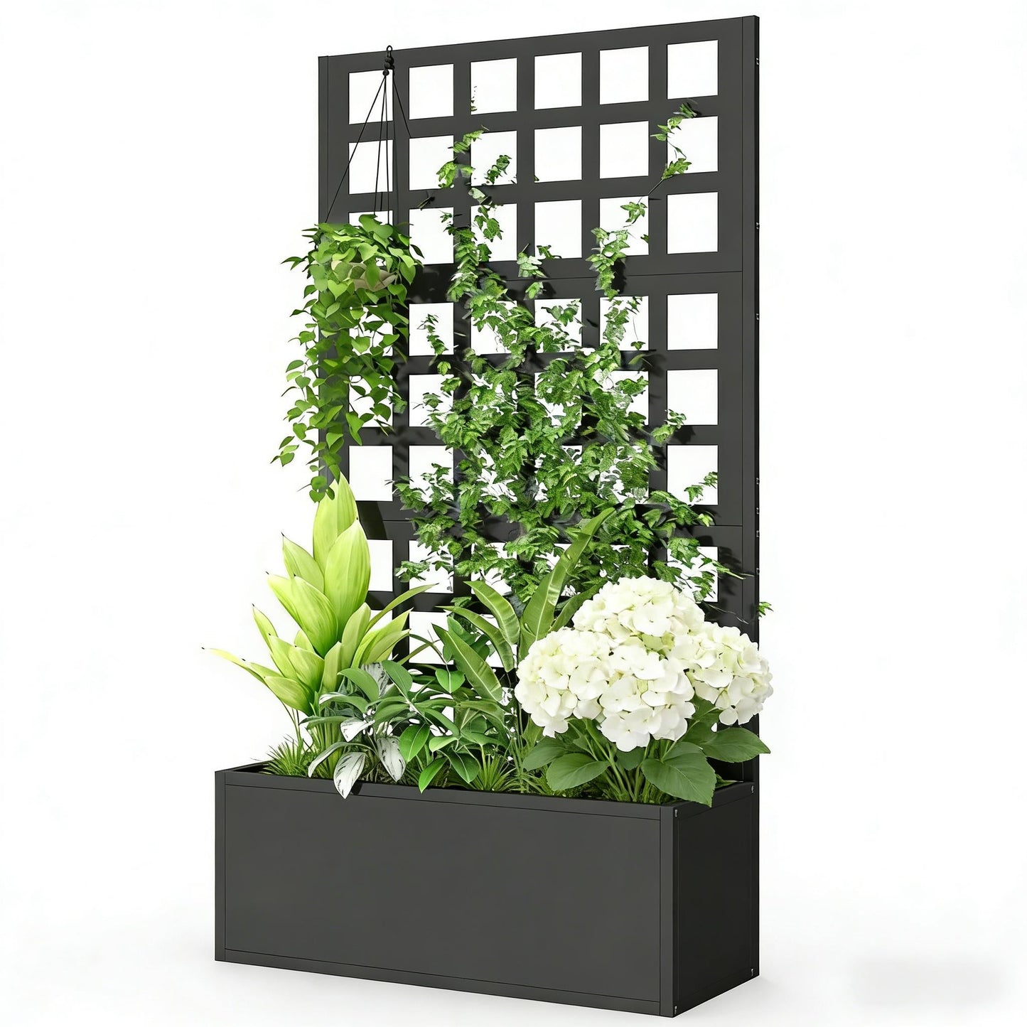 Planter Box with Trellis