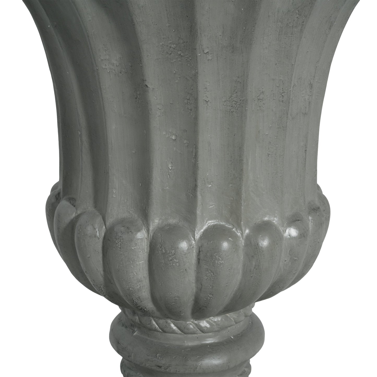 Outdoor Garden Urn Planter, Gray