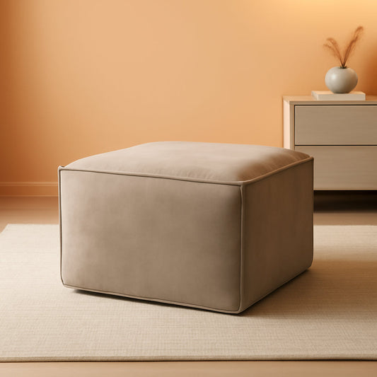 Modular Sectional Sofa Ottoman 31.5 Inches Espresso