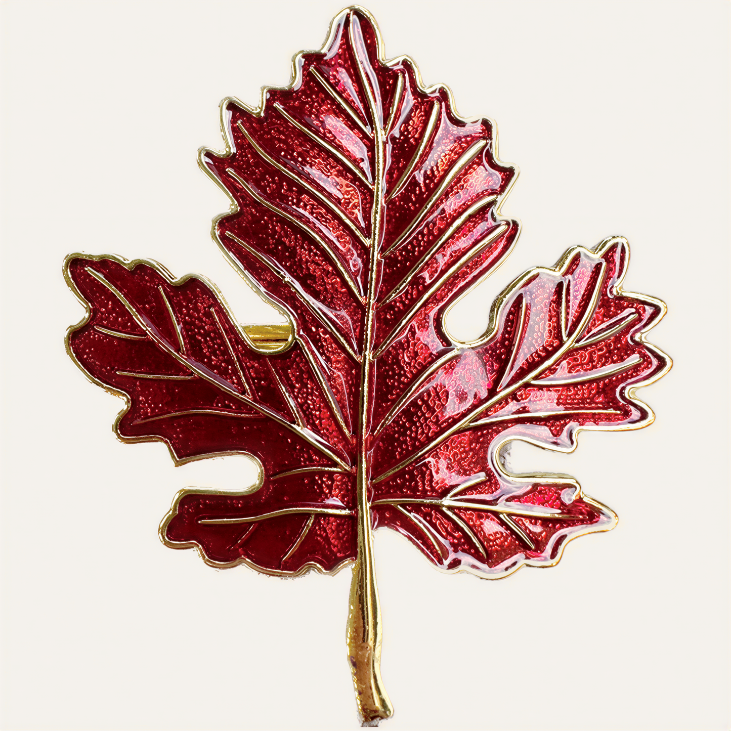 Gold Maple Leaf Napkin Rings – Elegant Rust Resistant Table Decor Accessories