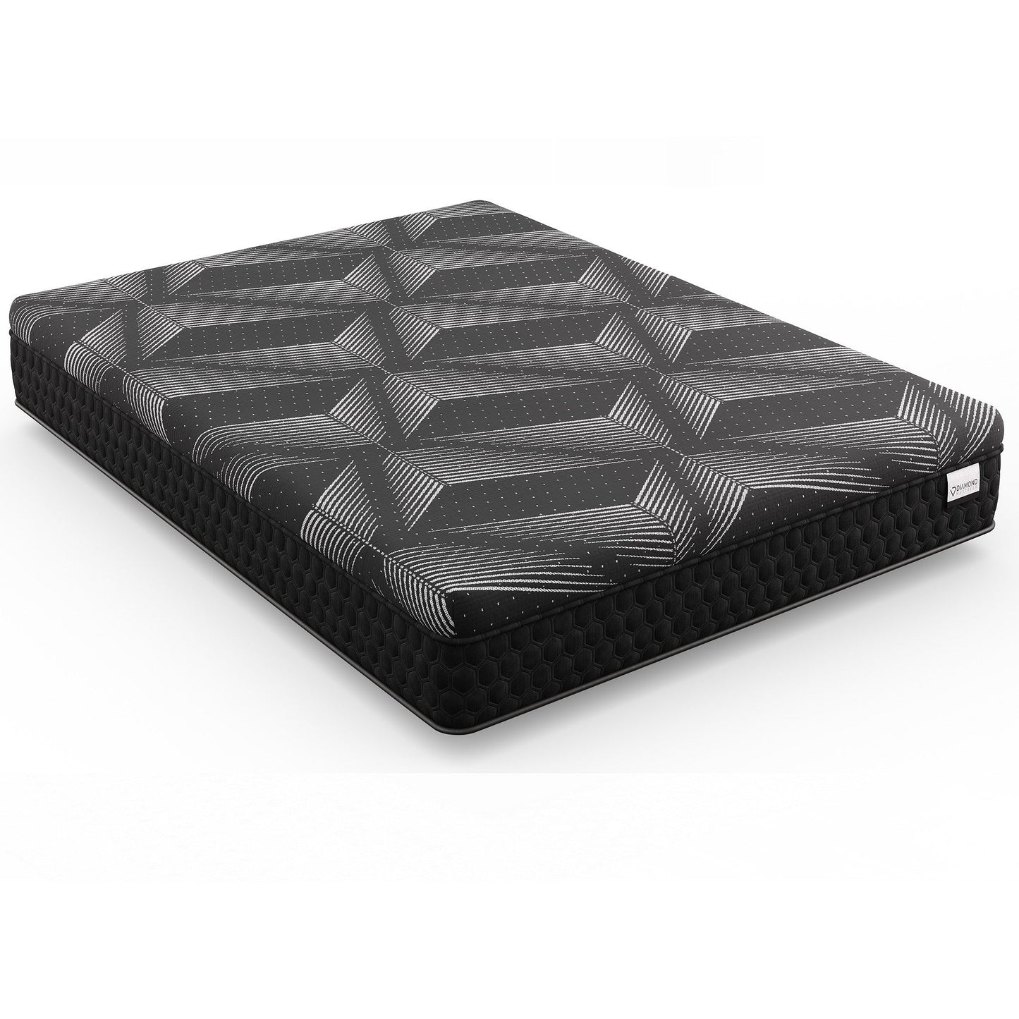 Diamond Matrix Copper Cooling Medium Feel Full Hybrid Mattress