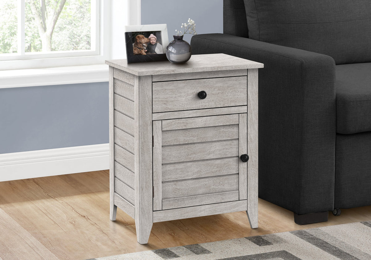 Accent Table with Storage Drawer