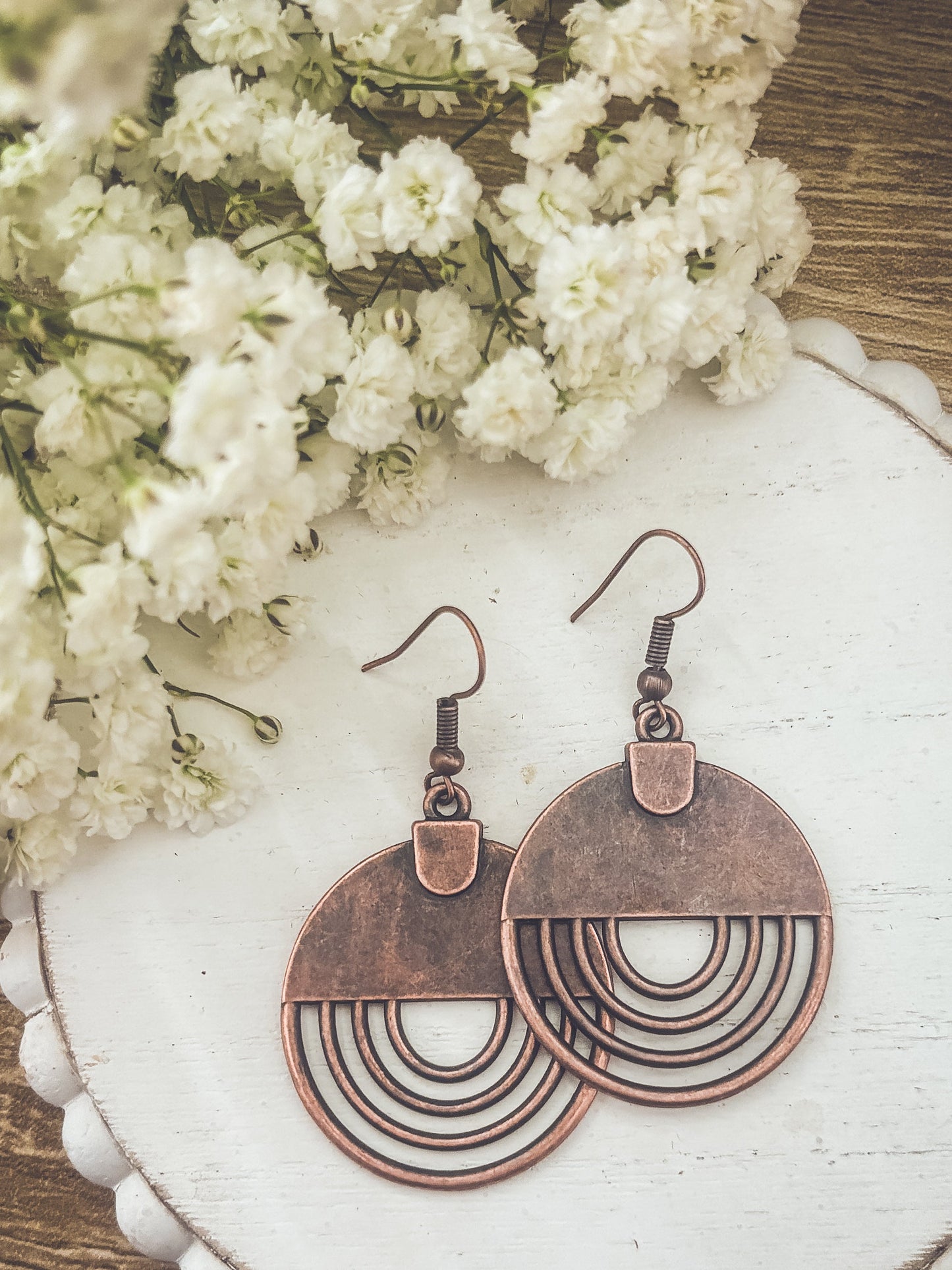 Copper Horizon Earrings