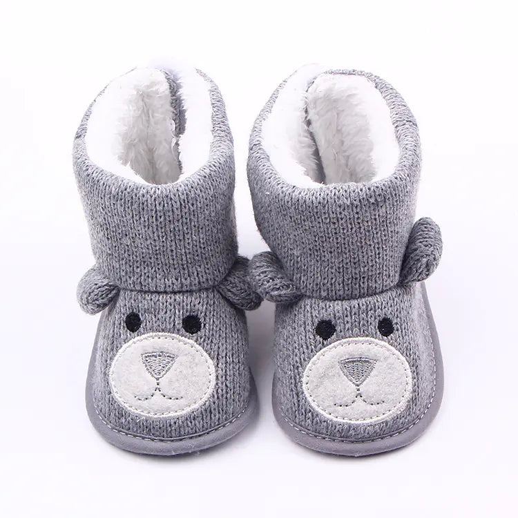Baby Knitted Fleece Shoes