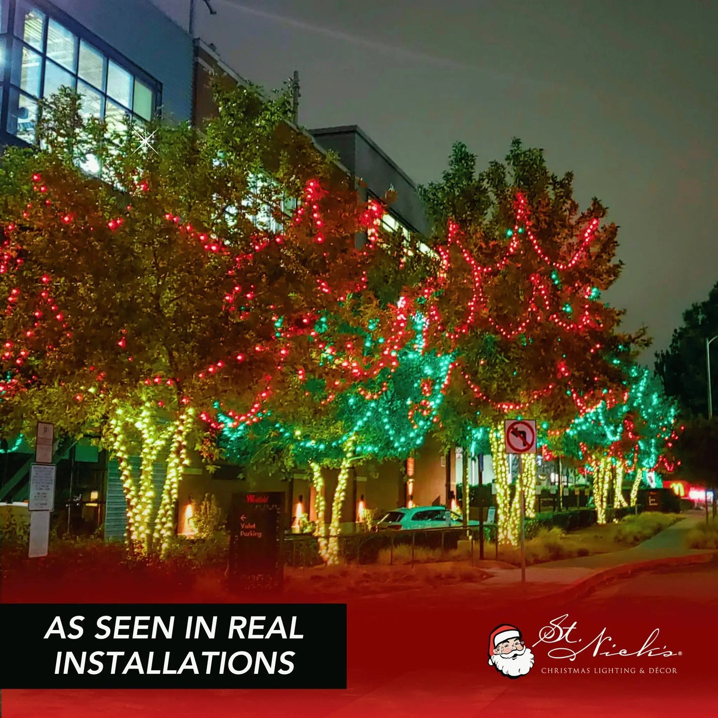 LED Mini Lights 5MM Red Twinkle Green Wire  6" Spacing