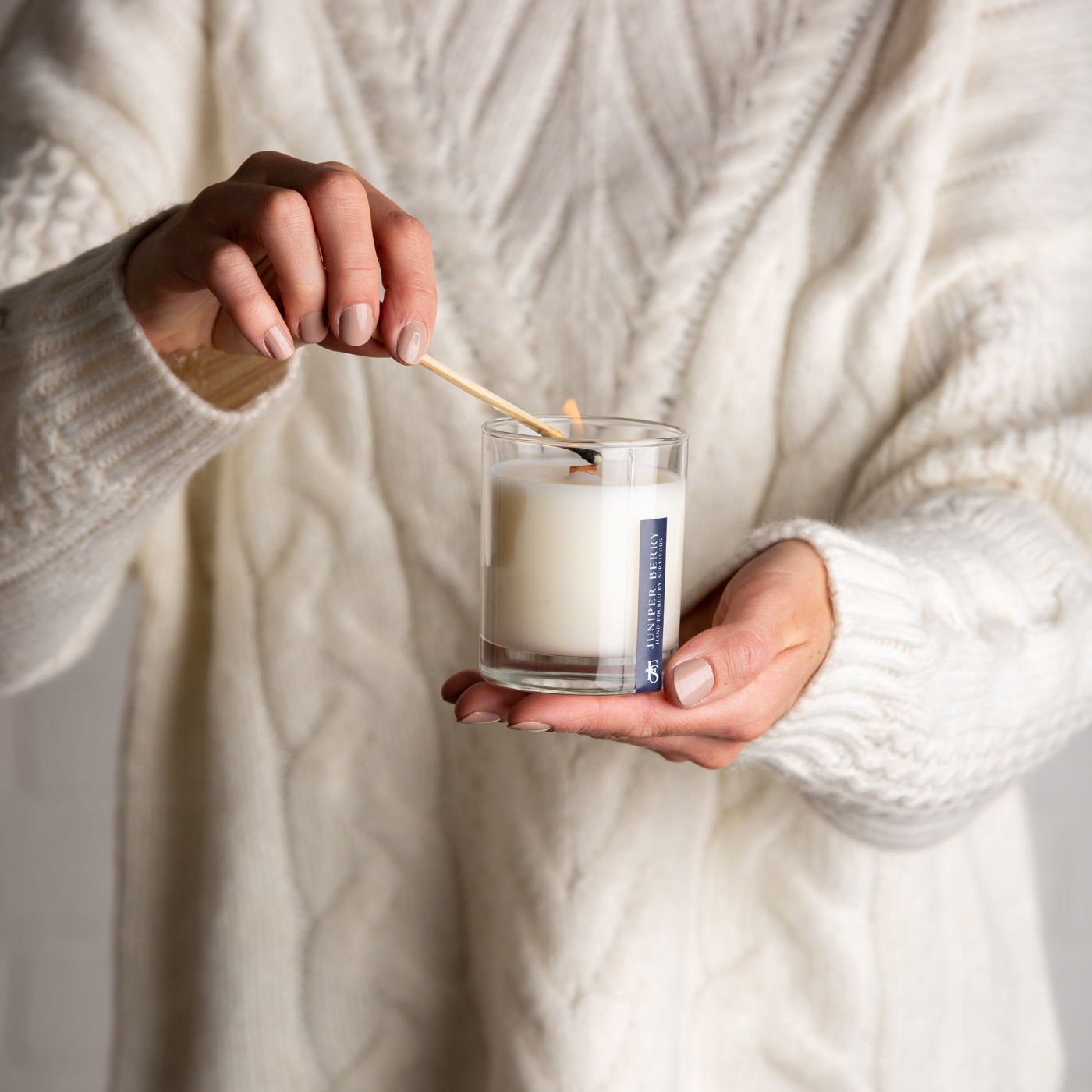 Juniper Berry Wooden Wick Candle