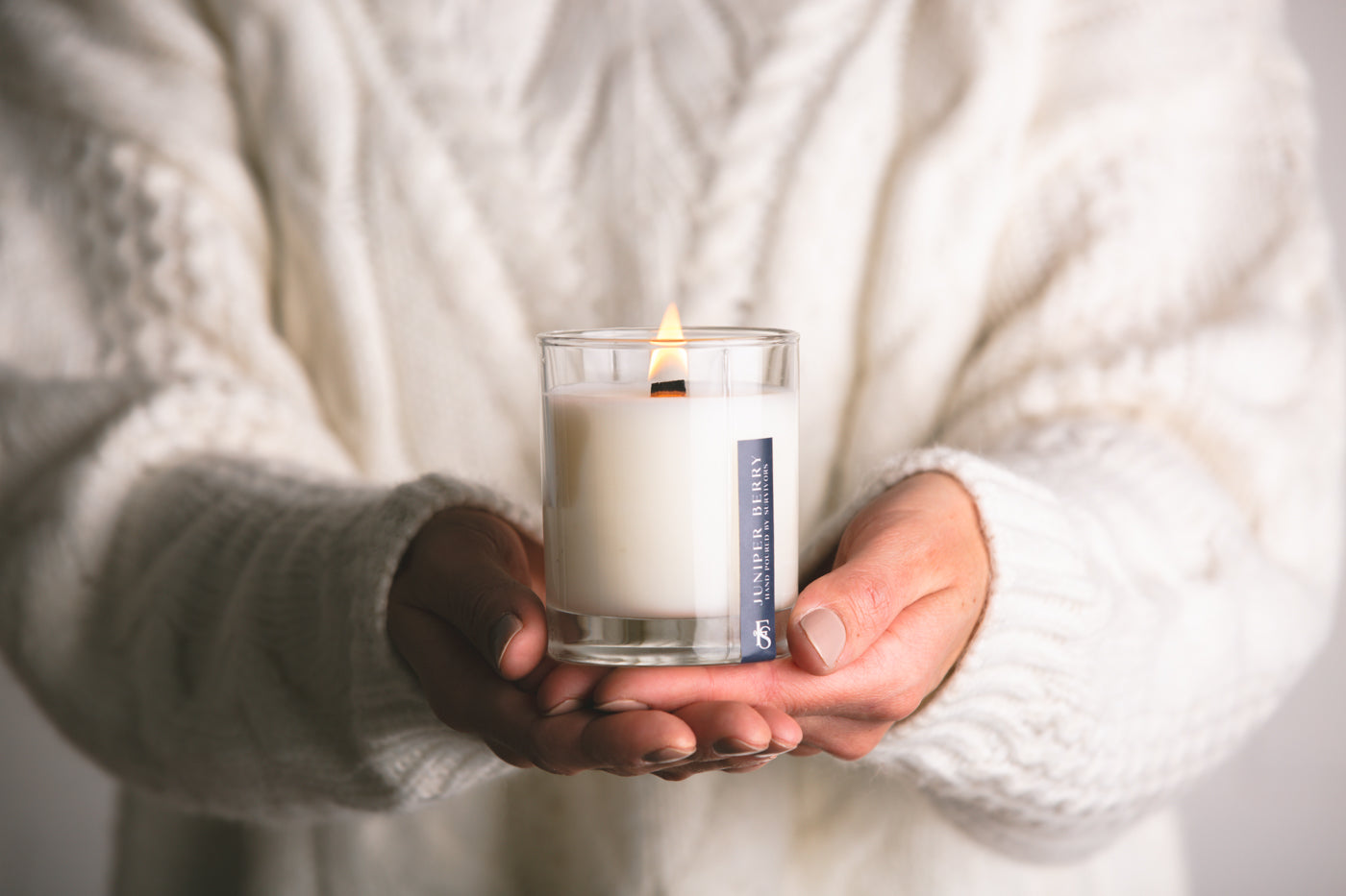 Juniper Berry Wooden Wick Candle