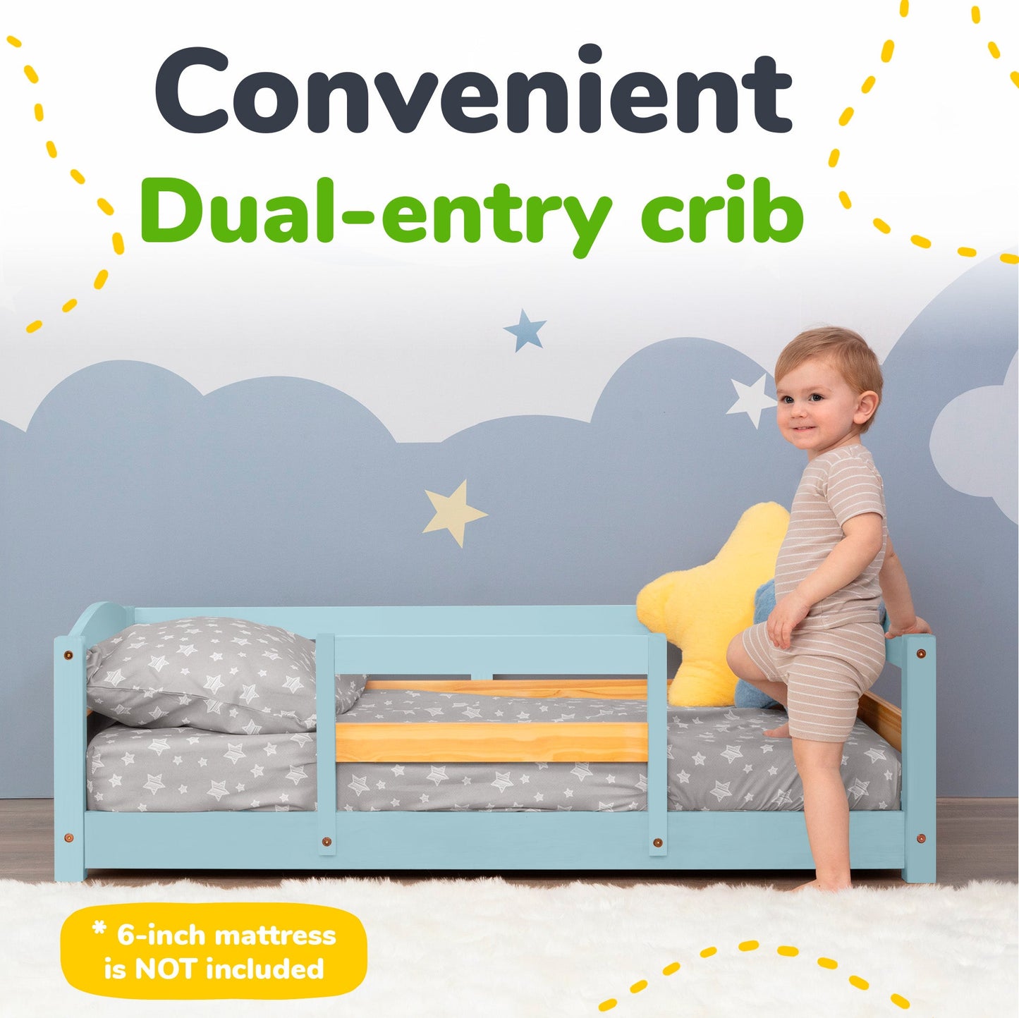 Floor Bed - Crib Size