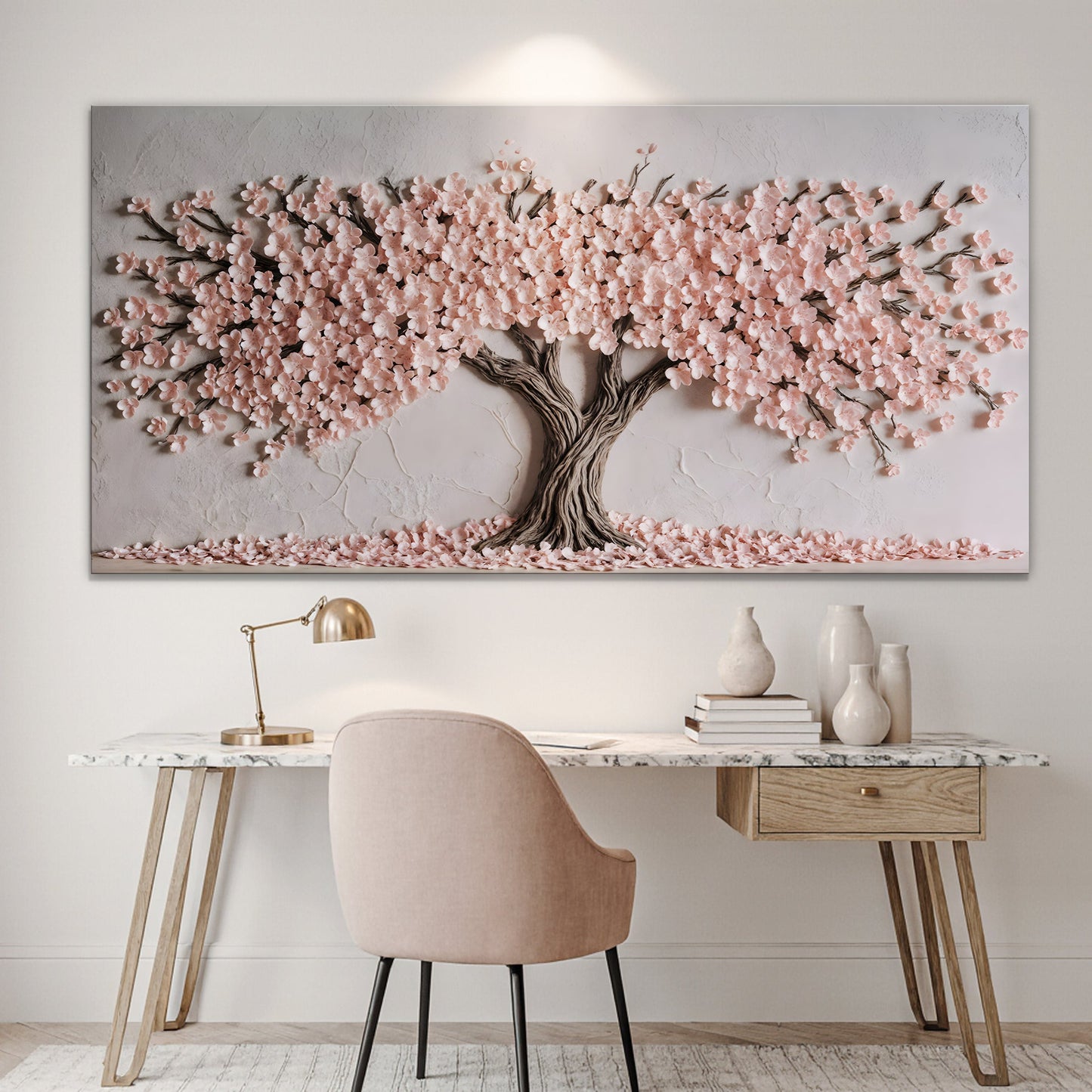 Blush Blossom Wall Art