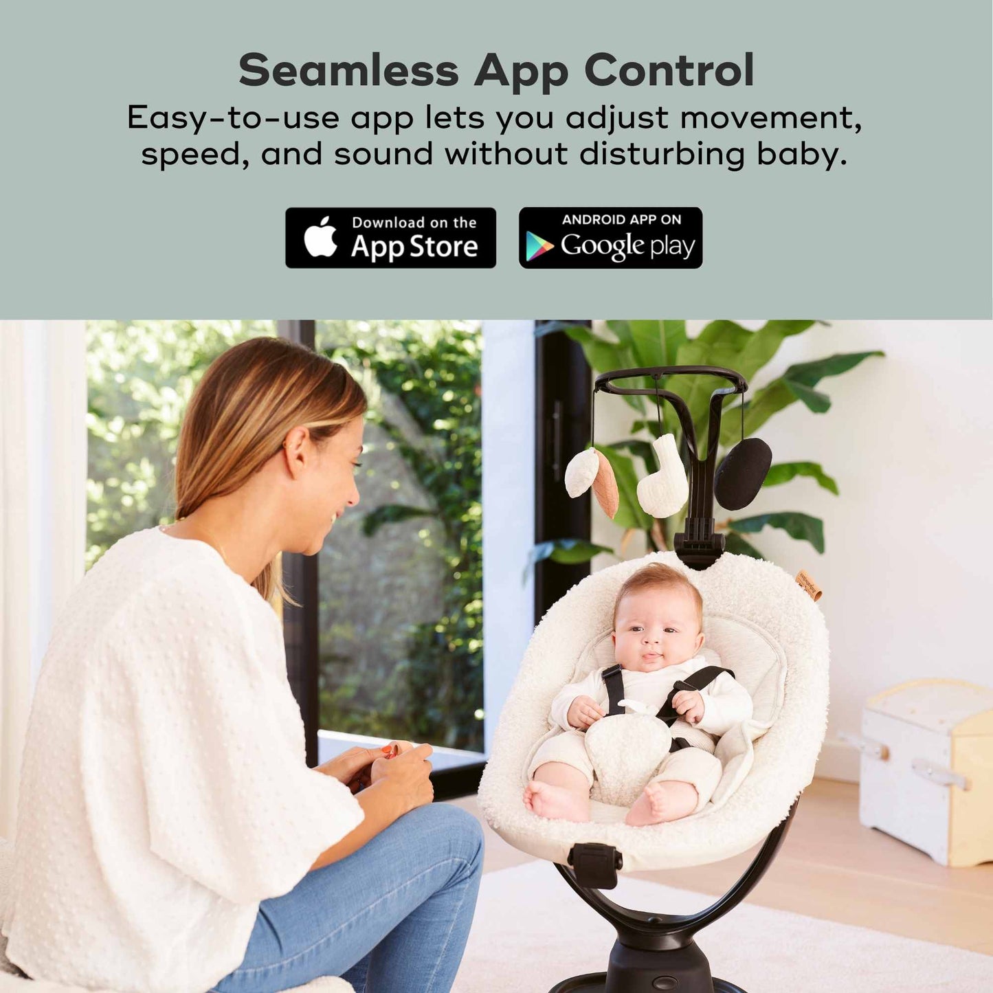 Swoon Evolution Smart Baby Swing