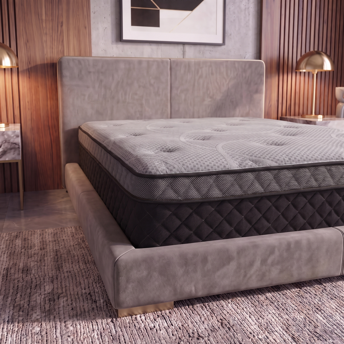CS Hybrid Pocket Coil 12" King Mattress