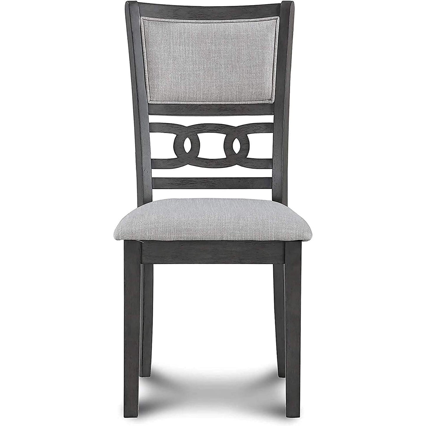 Gray 5 Piece Dining Table Set With 4 Chairs For Kitchen