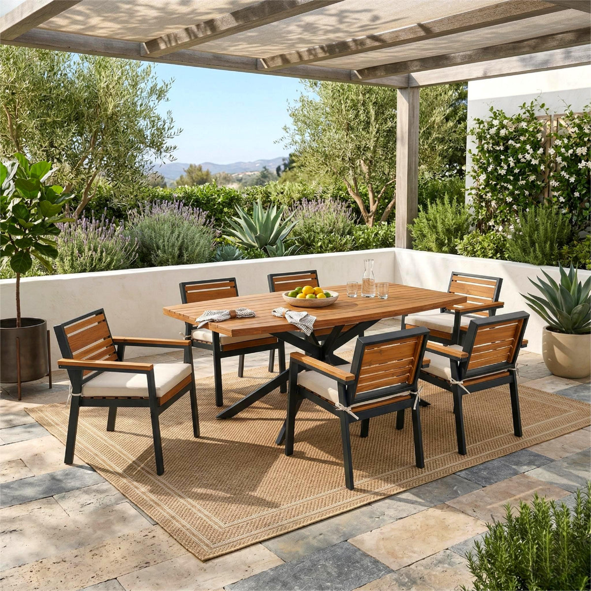 Modern 7-Piece Dining Set