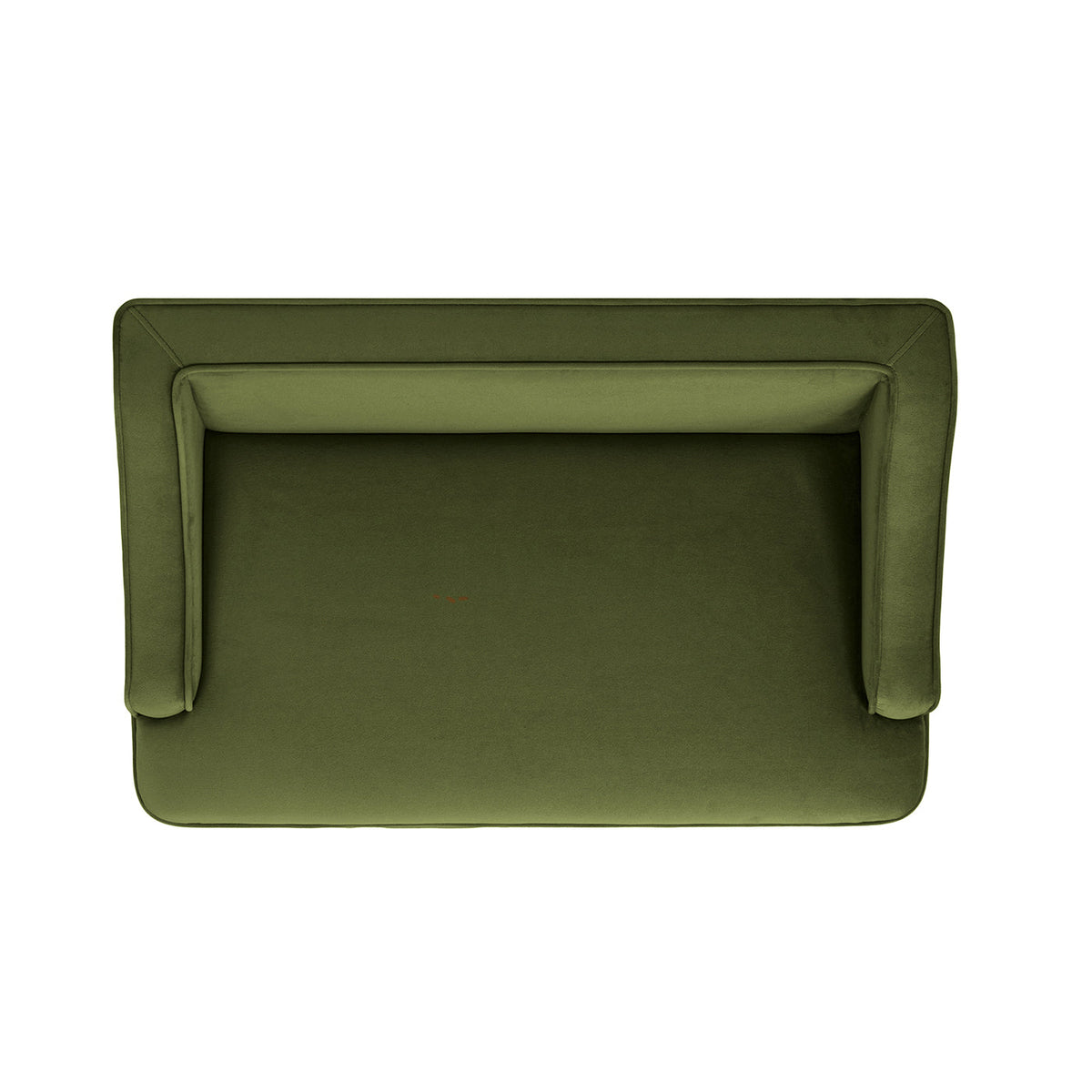 Duchess 33" Medium Princess Pet Bed Sofa with Fringe Skirt, Olive