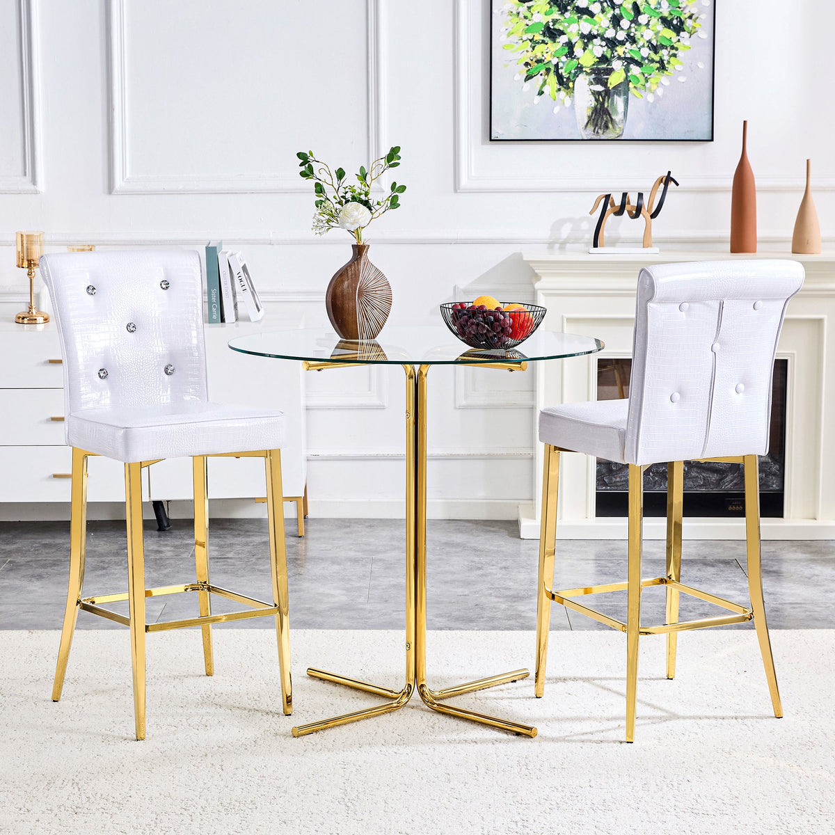A Set of 2 Dining Chairs