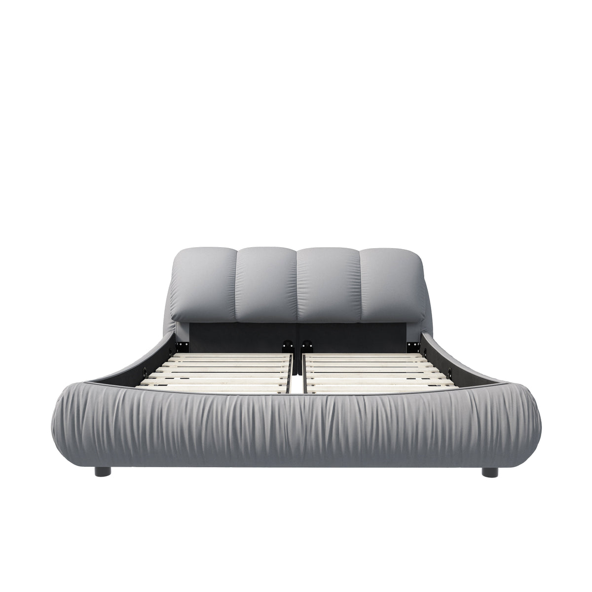 Queen Size Luxury Upholstered Platform Bed