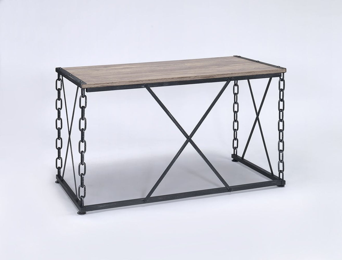Jodie Rustic Rectangular Vanity Desk