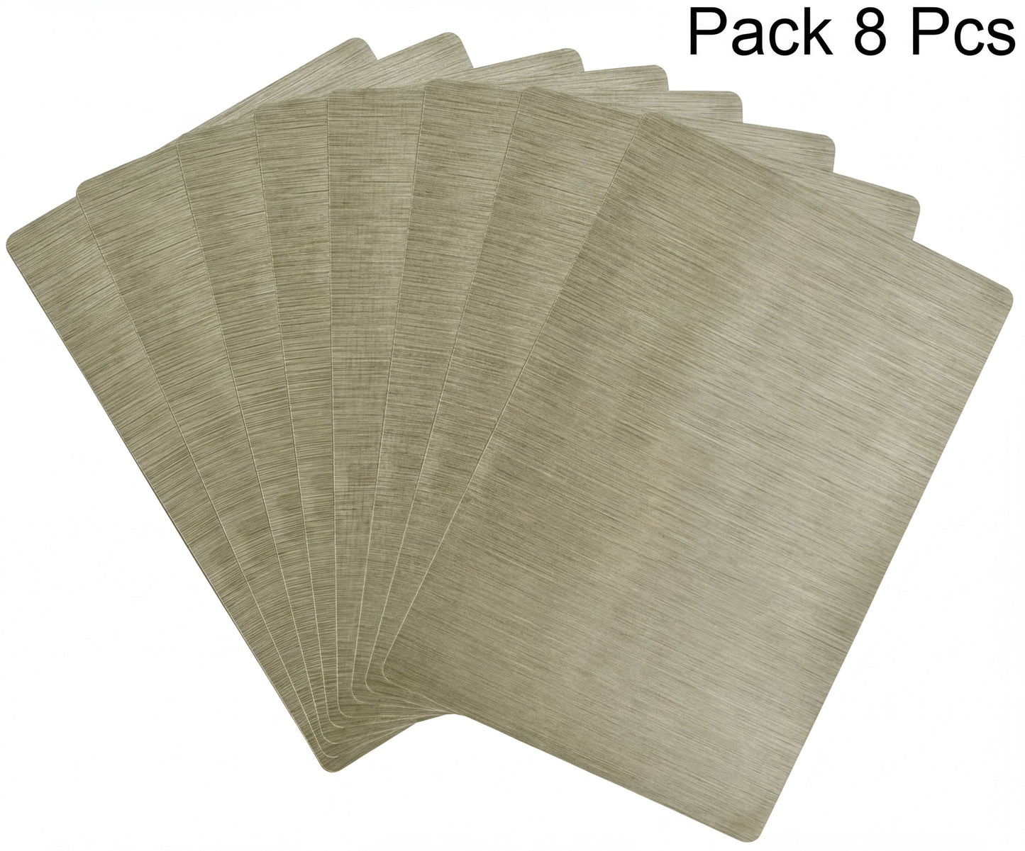 Woven PVC Placemats - Set of 8 Purple Non Slip Dining Table Mats