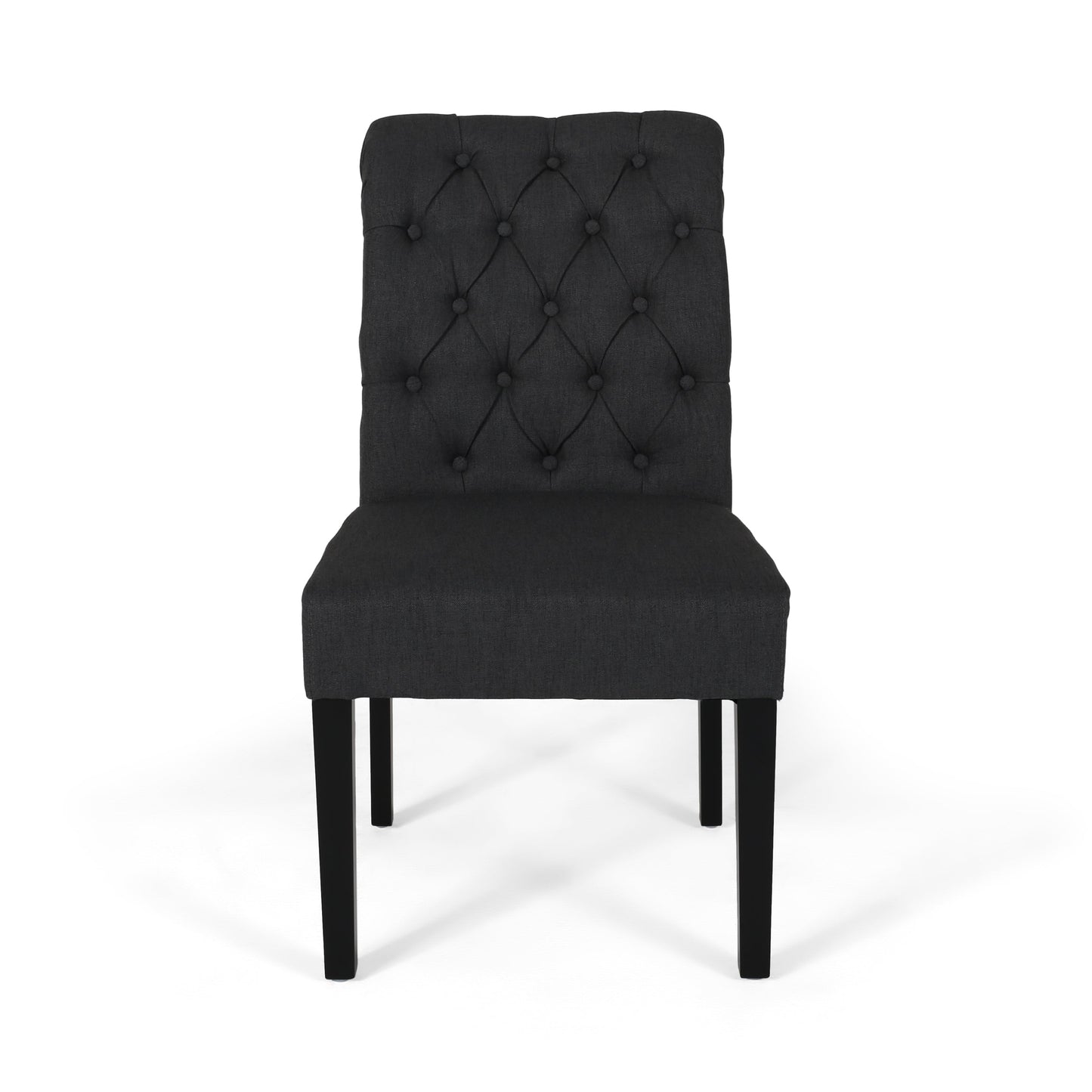 Broxton Tuft Dining Rolltop Chairs (Set of 2)