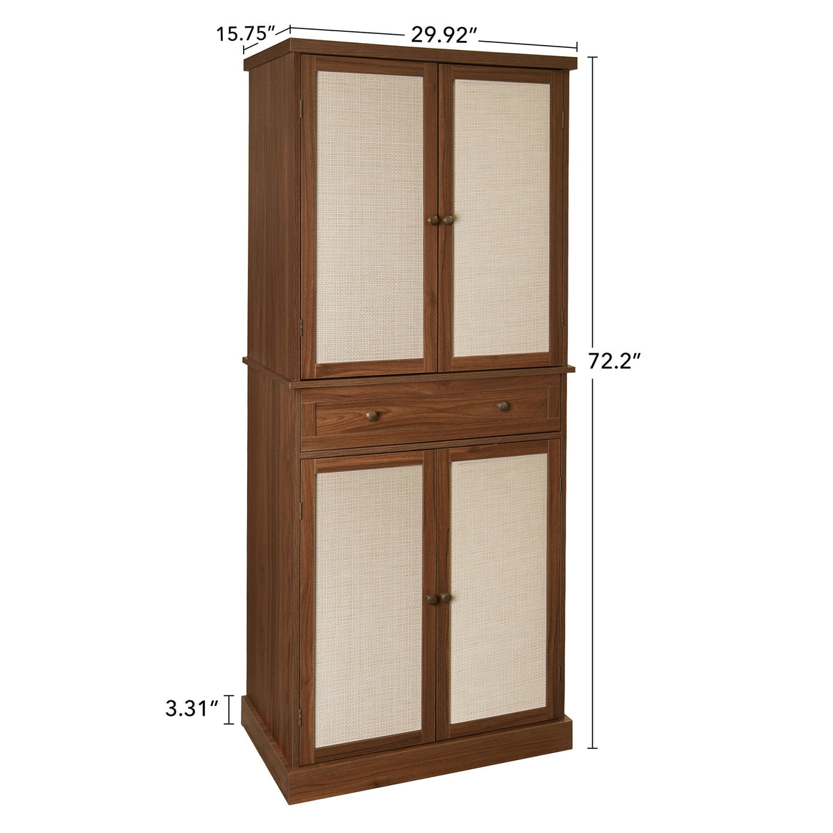 4 Door Cabinet with 1 Drawer