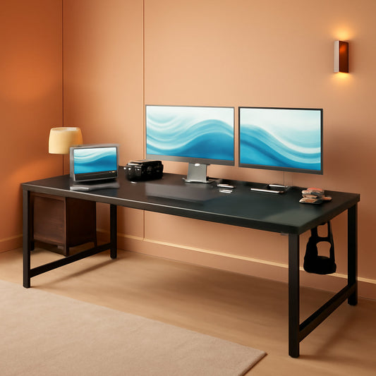 71 Inch Computer Desk With USB Ports For Home Office