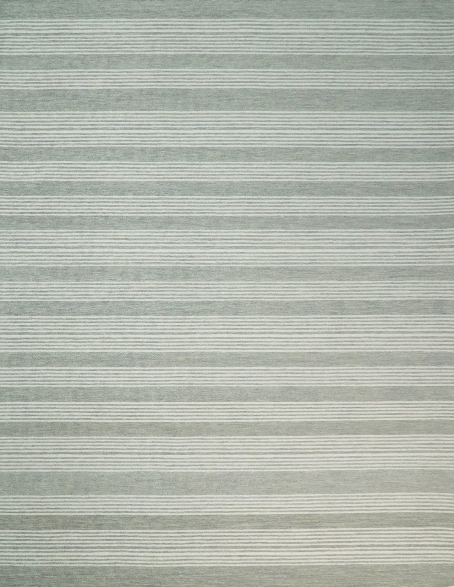 5x8 and 8x10 Hand Made Woolen Modern Grey and Ivory Area Rug | NAU001