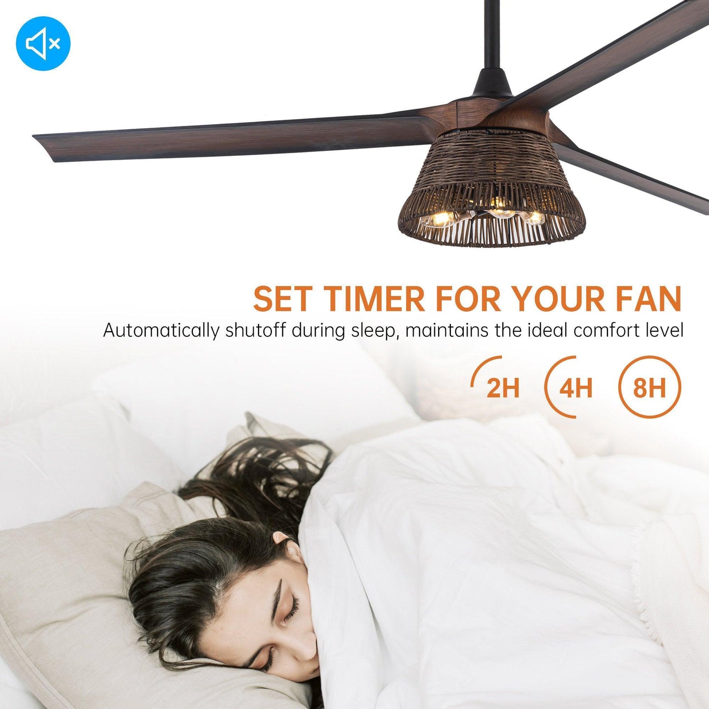 60" Farmhouse AC Motor Downrod Mount Reversible Ceiling Fan With Lighting And Remote Control