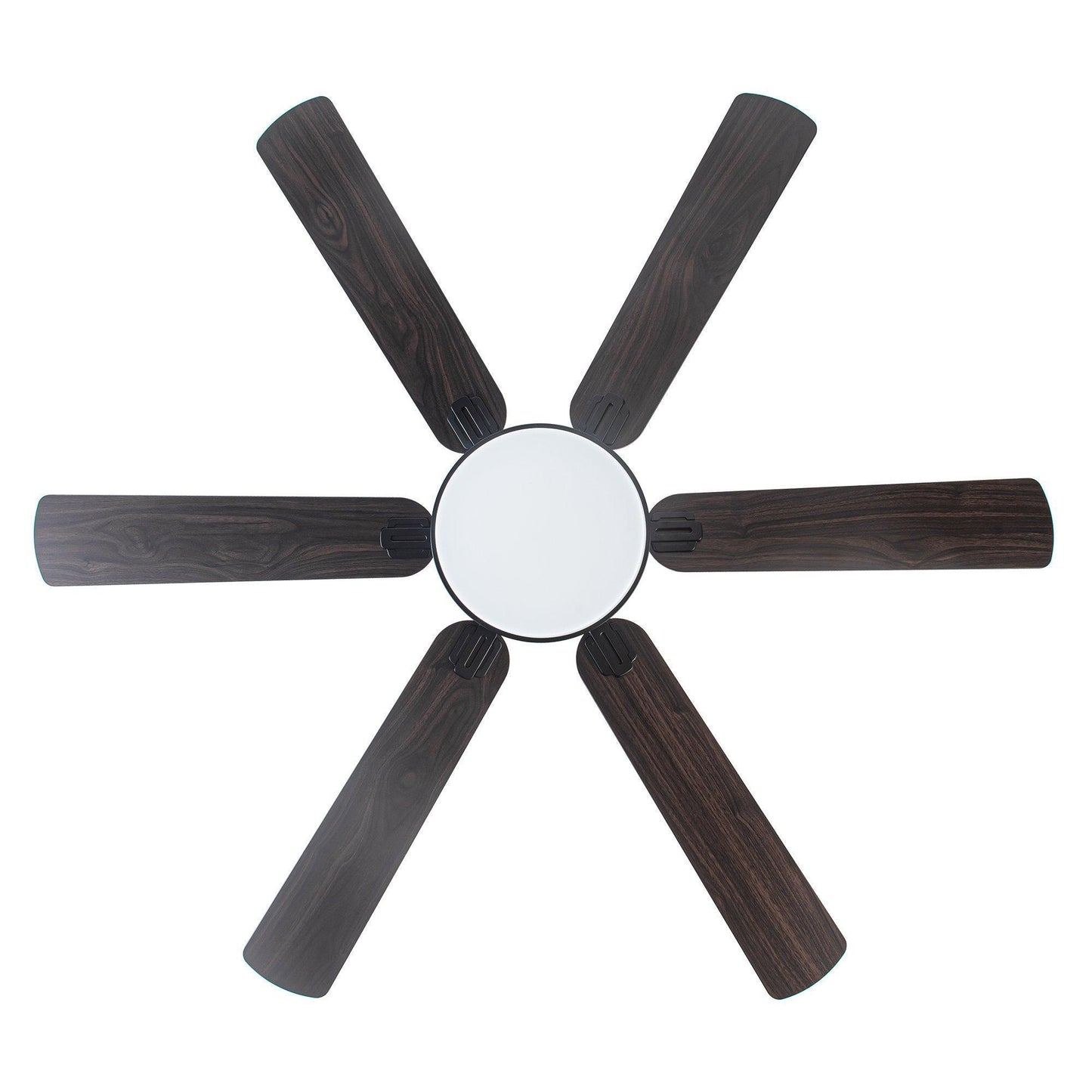 60" Modern DC Motor Downrod Mount Ceiling Fan With Lighting And Remote Control