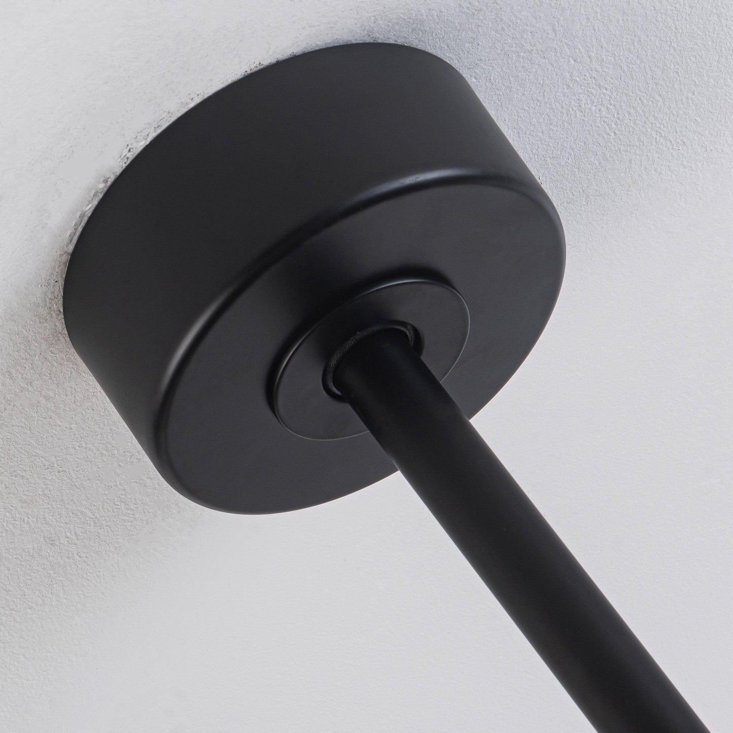 60" Modern DC Motor Downrod Mount Ceiling Fan With Lighting And Remote Control