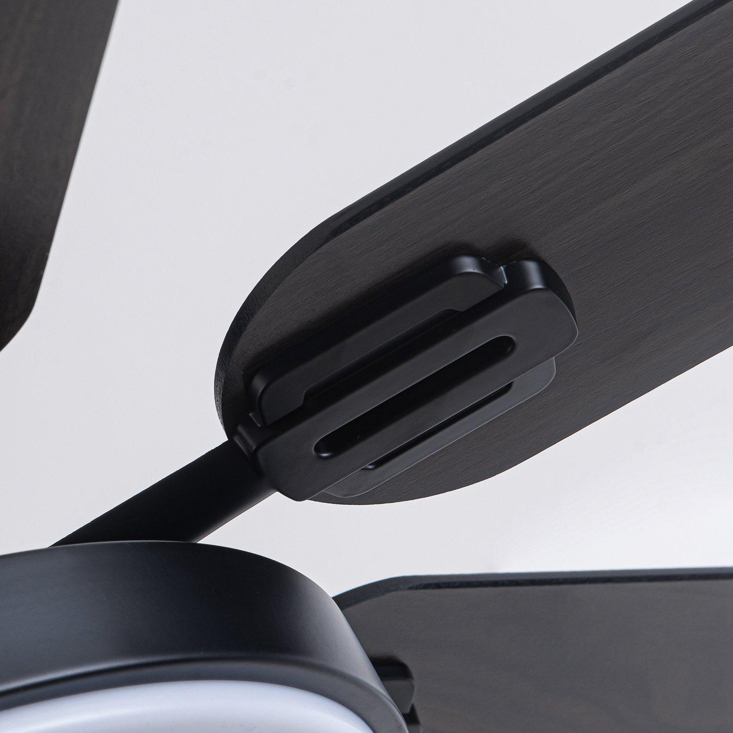 60" Modern DC Motor Downrod Mount Ceiling Fan With Lighting And Remote Control