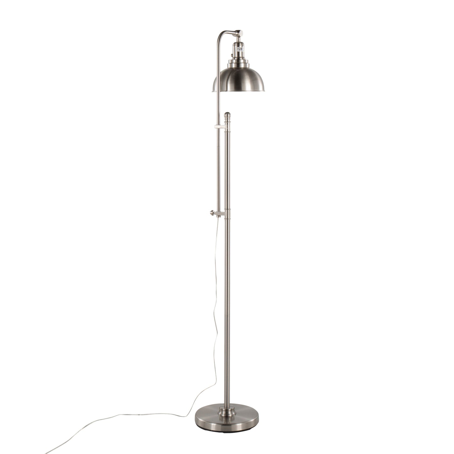 Floor Lamp in Nickel