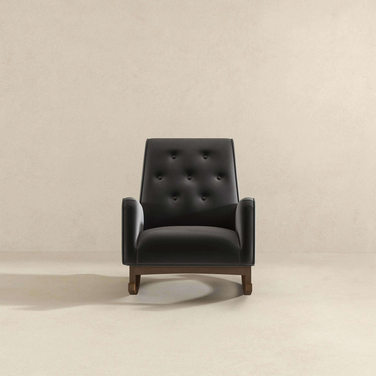Elegant Style Demetrius Dark Rocking Chair