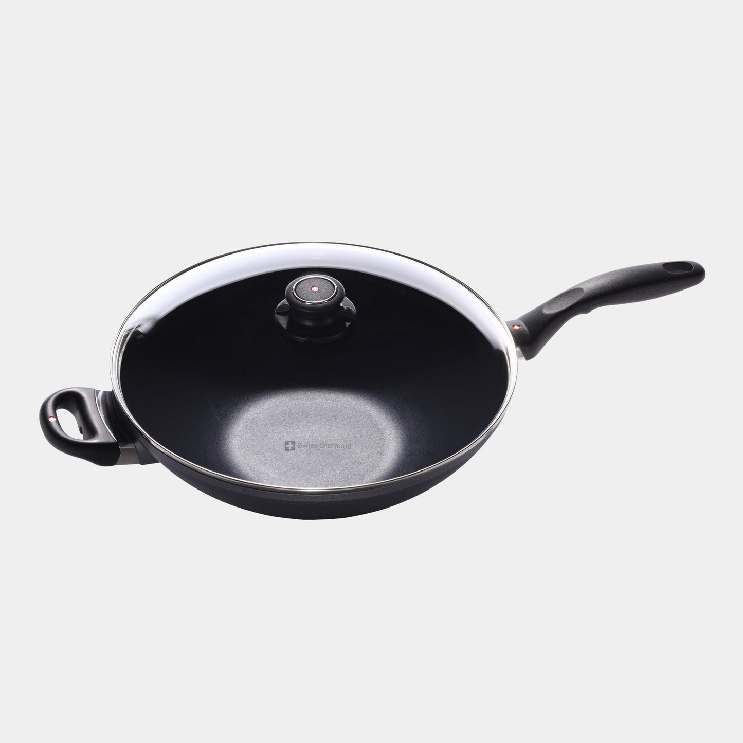 HD Nonstick Wok with Glass Lid