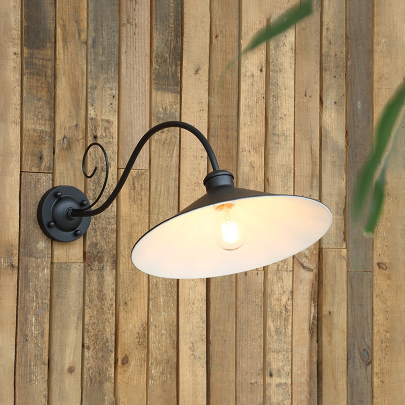 Embrace Timeless Style with the Flared Outdoor Wall Light