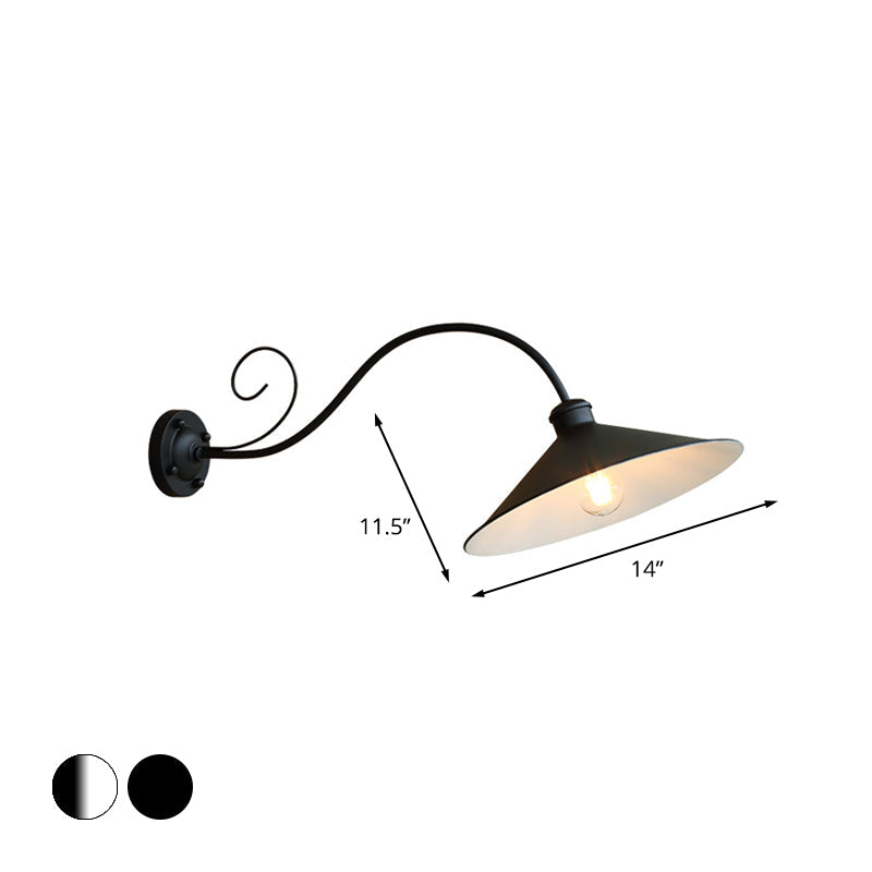 Embrace Timeless Style with the Flared Outdoor Wall Light