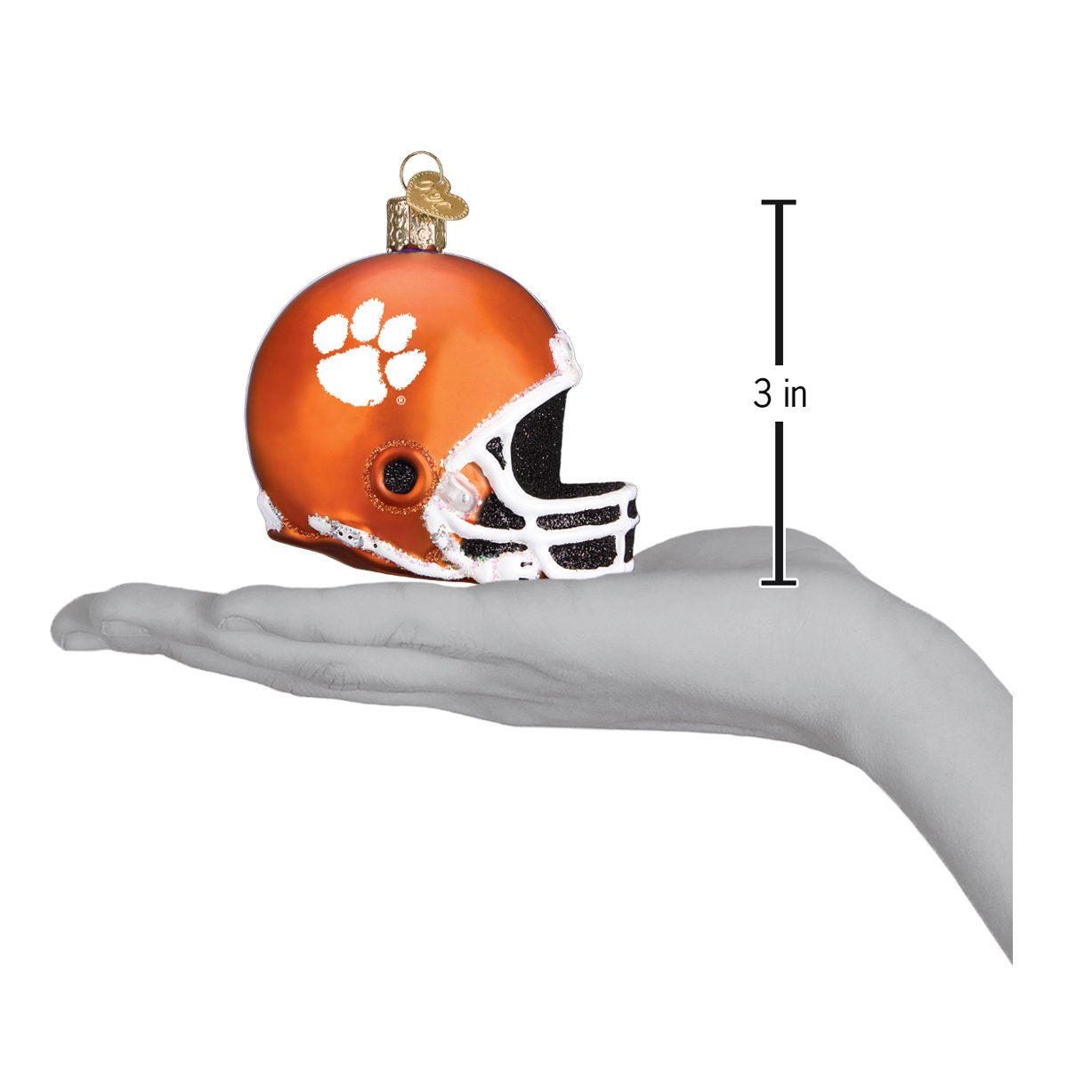 Clemson Helmet Ornament