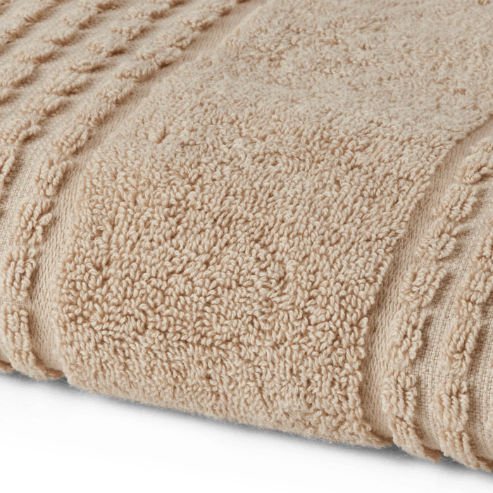 JUNA Check Hand Towel, Sand