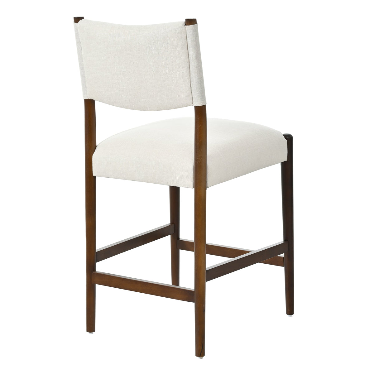 26.4" Solid Wood Counter Height Barstools Set of 2
