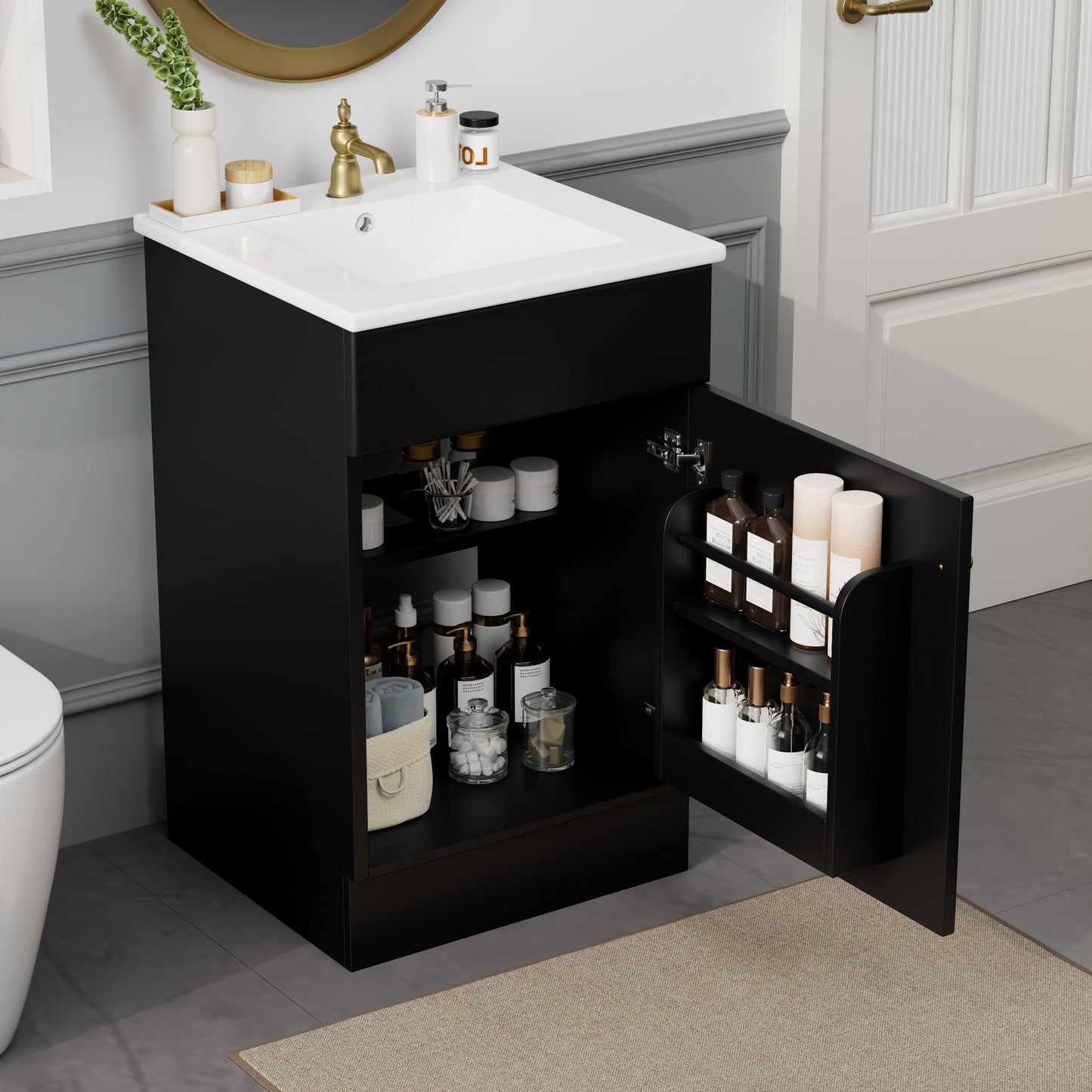 20" Bathroom Vanity with Sink