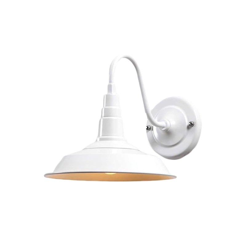 Illuminate Your Space with Industrial Chic: The Barn Wall Sconce with Gooseneck Arm