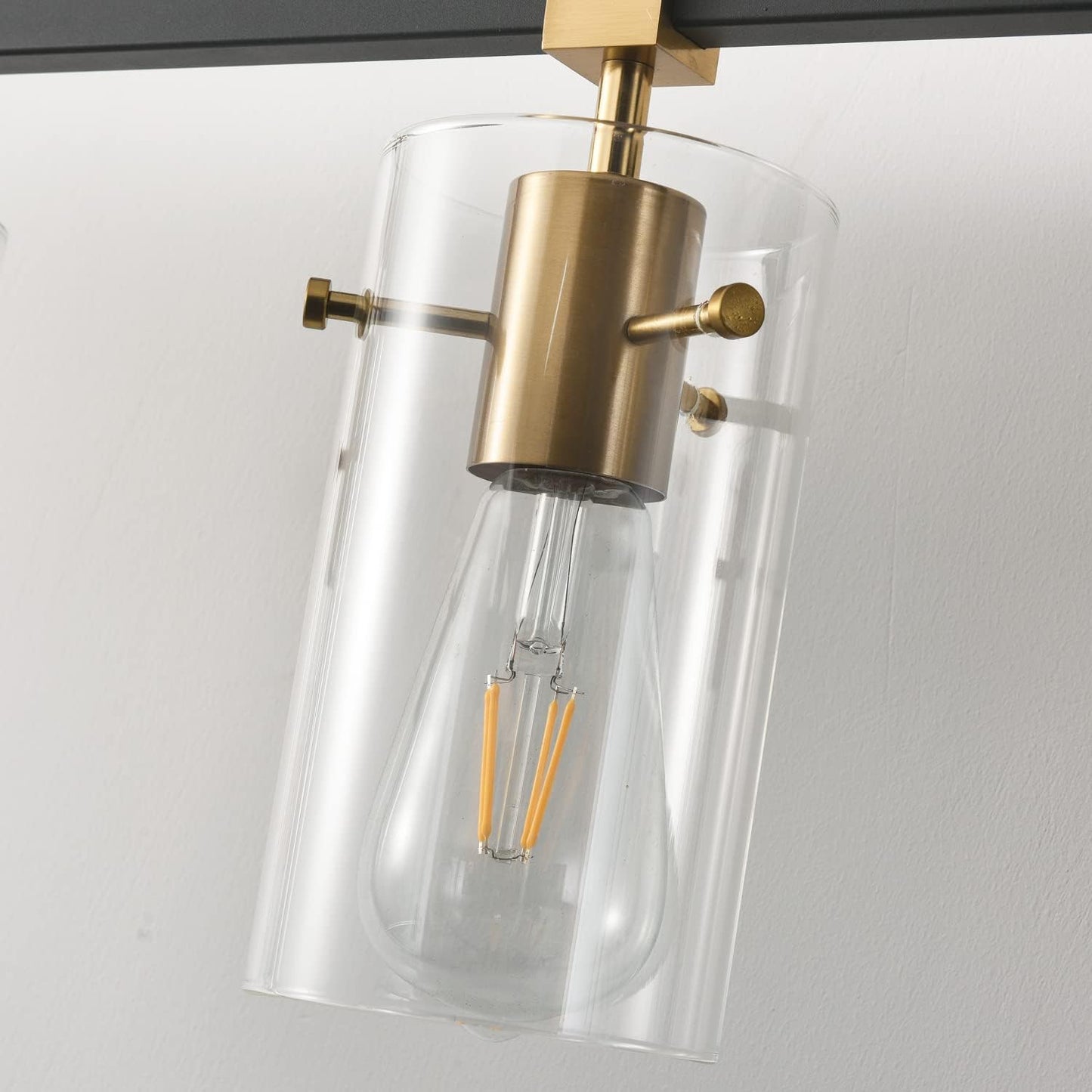 Vintage Vanity Lights with Glass Shade