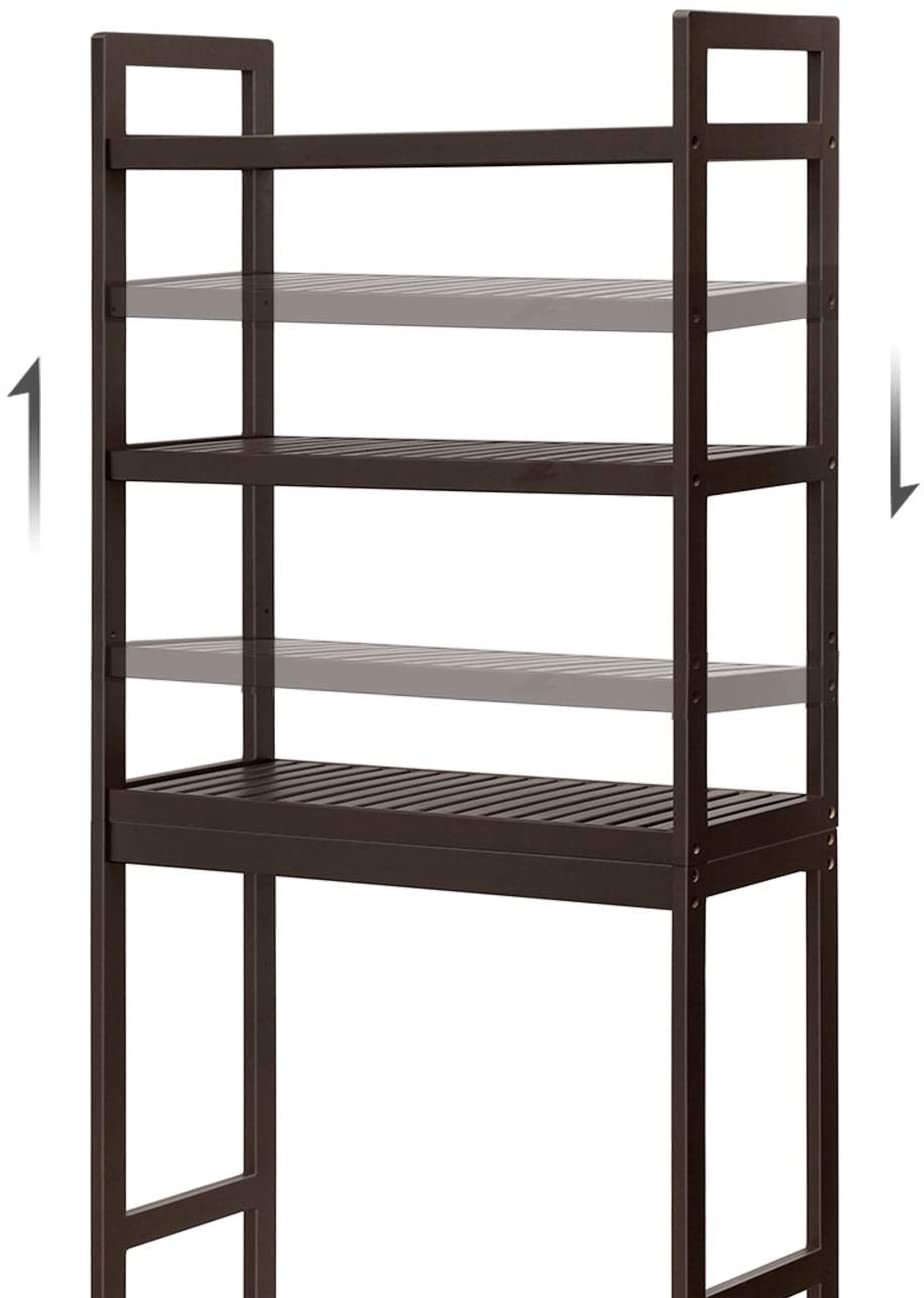 Adjustable Shelves Bathroom Organizer