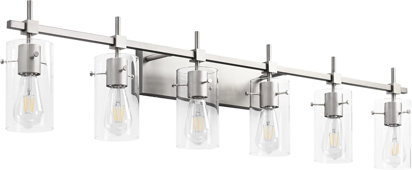 Vintage Vanity Lights with Glass Shade