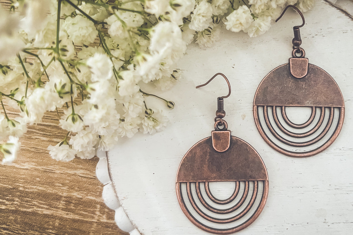 Copper Horizon Earrings